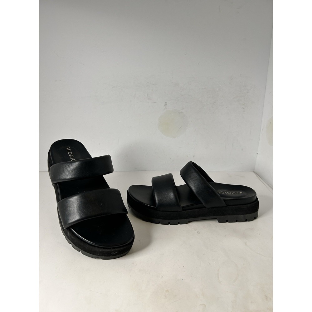 Vionic‎ Women's Modesto Slide Sandals Black Size 10